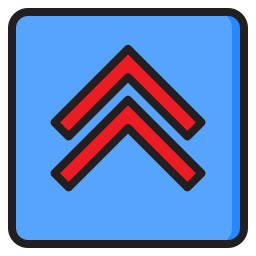 Up arrows icon