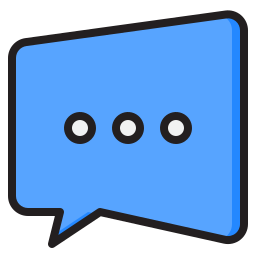 Speech bubble icon