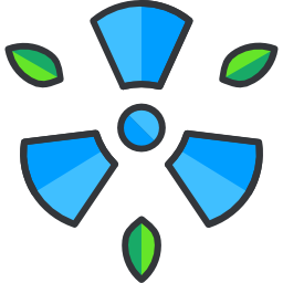 Nuclear energy icon