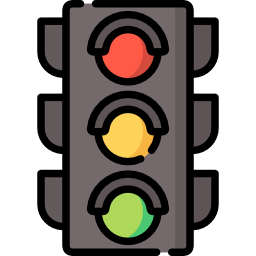 Traffic light icon