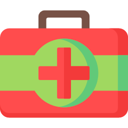 First aid kit icon