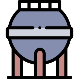 Water tank icon