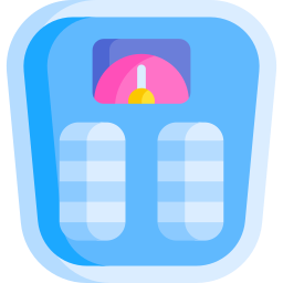 Weight scale icon