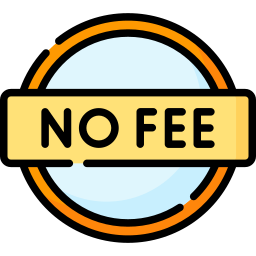 No fee icon