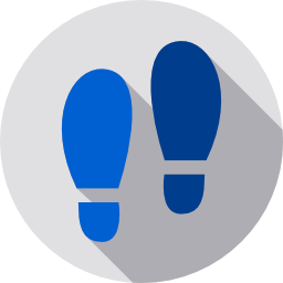 Footprint icon