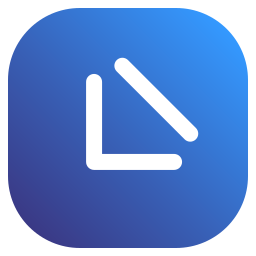 Down left icon