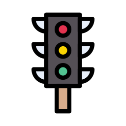 Road sign icon