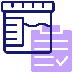 test d'urine Icône