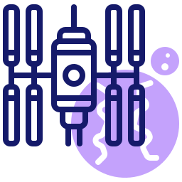 stazione spaziale icona