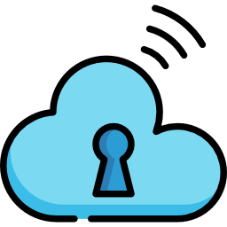 Cloud computing icon