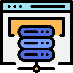 Web hosting icon