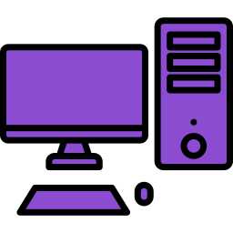 Personal computer icon