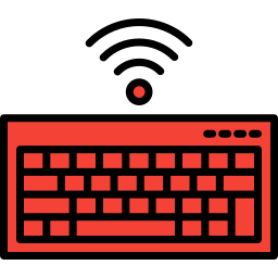 Wireless keyboard icon