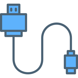 Usb cable icon