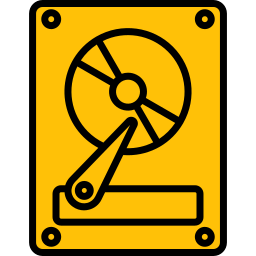 Hard disk drive icon