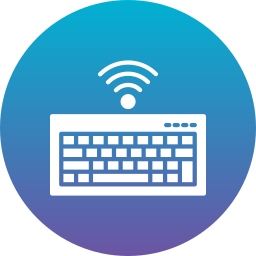 Wireless keyboard icon