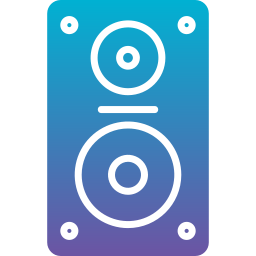 Speaker box icon