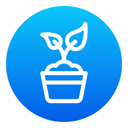 Pot plant icon