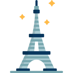 Eiffel tower icon