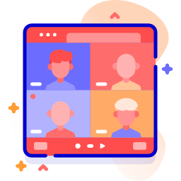 Video conference icon