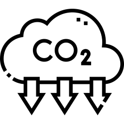 Co2 emission icon