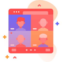 Video conference icon