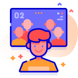 Video conference icon