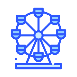 Ferris wheel icon