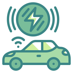 Electric car icon