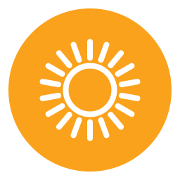 Sun icon