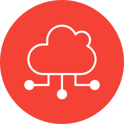 Cloud computing icon