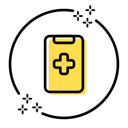 Medical record icon