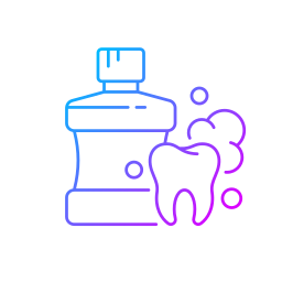 igiene dei denti icona