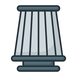 Car radiator icon