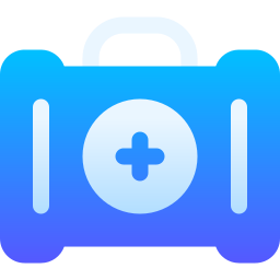 First aid kit icon