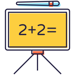 Chalkboard icon