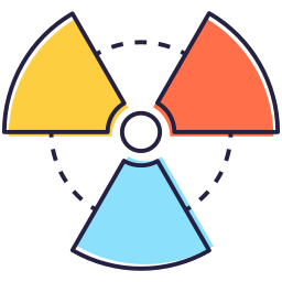 radioactivité Icône