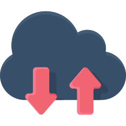 Cloud data icon