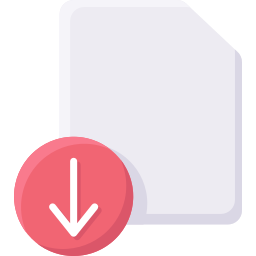 Download file icon