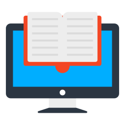 Digital book icon