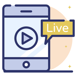 live streaming icoon