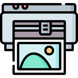 Photo print icon