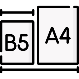 Paper size icon