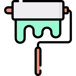 Paint roller icon