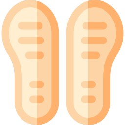 semelles Icône