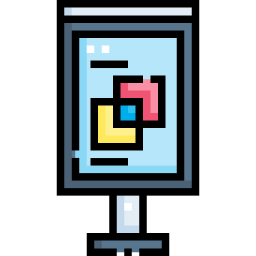 Digital signage icon