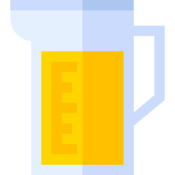 Measuring glass icon