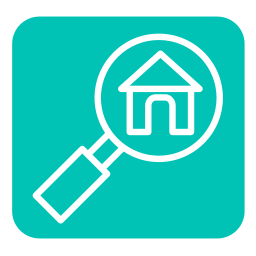 Search house icon