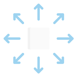 centre de distribution Icône