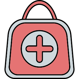 First aid kit icon